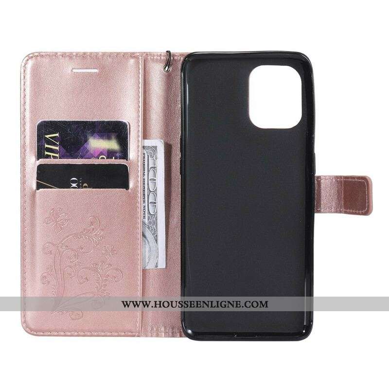 Housse Oppo Find X3 / X3 Pro Papillons et Rabat Oblique
