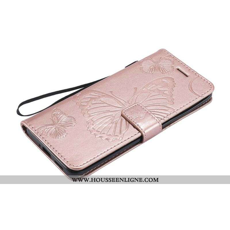 Housse Oppo Find X3 / X3 Pro Papillons et Rabat Oblique