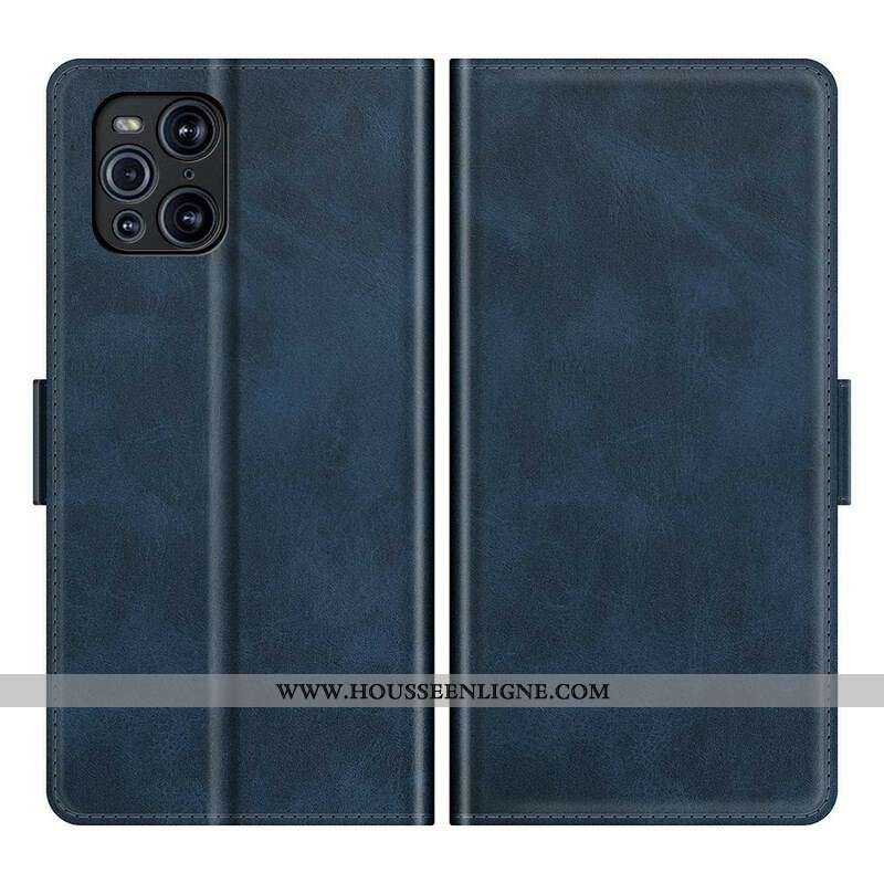 Housse Oppo Find X3 / X3 Pro Rabat Double Classique