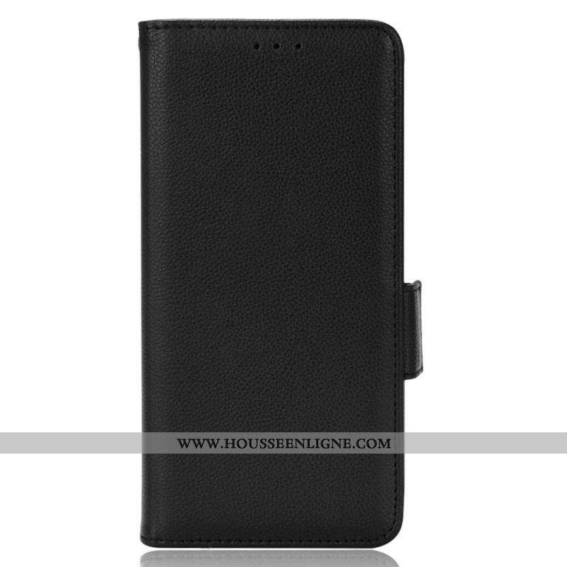 Housse Oppo Find X3 / X3 Pro Rabat Double Litchi New Colors