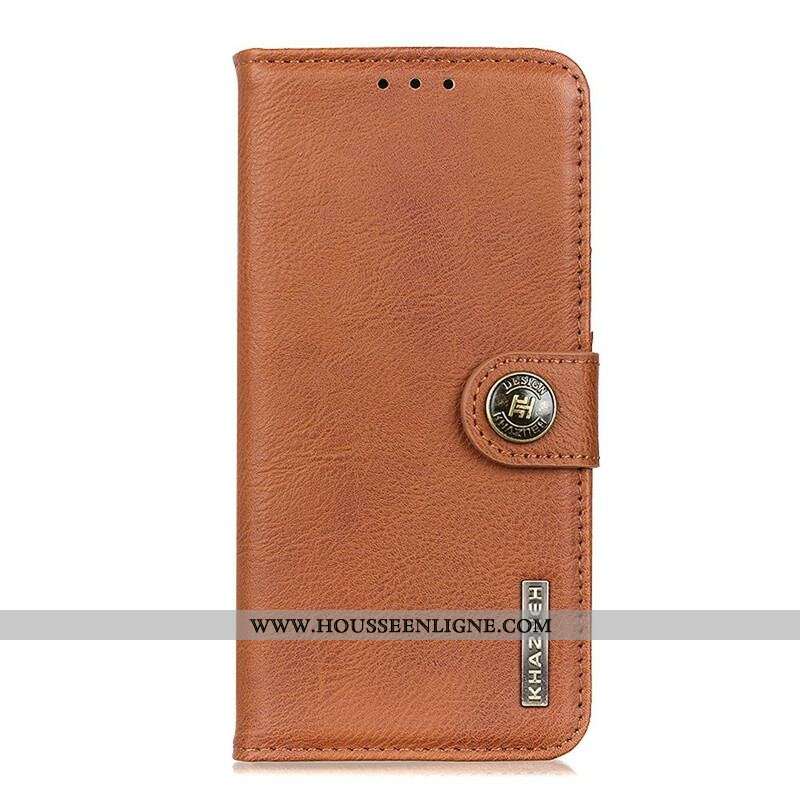 Housse Oppo Find X3 / X3 Pro Simili Cuir KHAZNEH