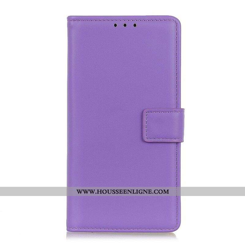 Housse Oppo Find X3 / X3 Pro Simili Cuir Simple