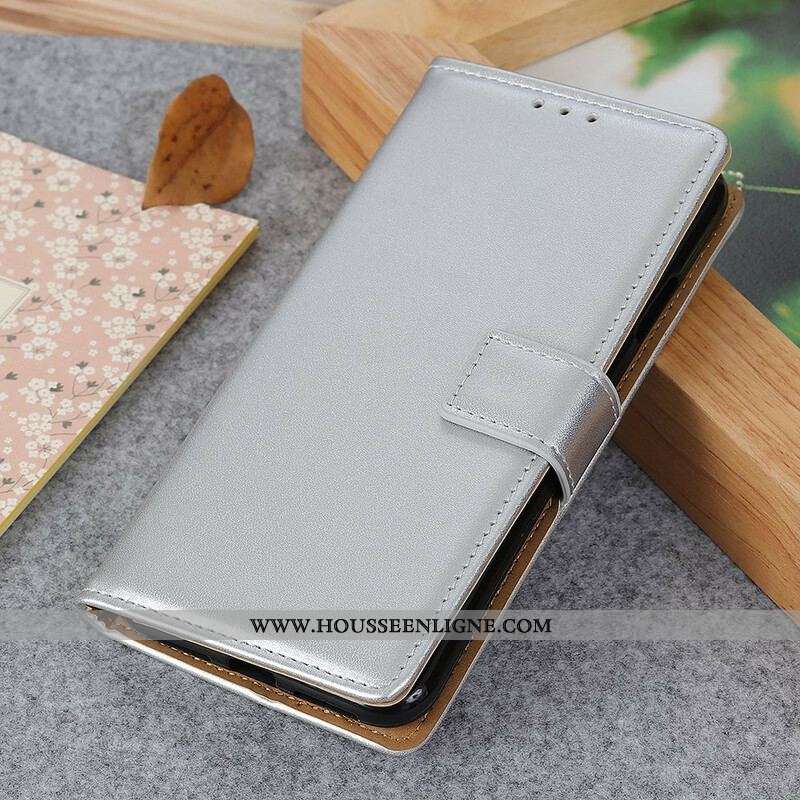 Housse Oppo Find X3 / X3 Pro Simili Cuir Simple