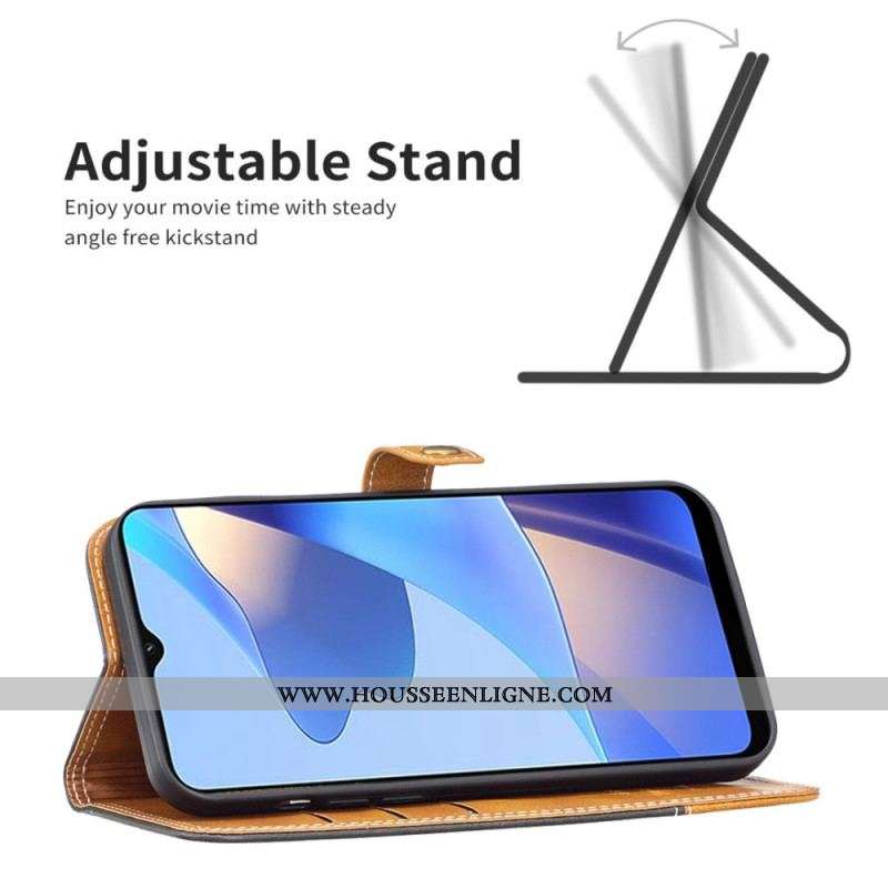 Housse Oppo Find X5 Bicolore avec Sangle