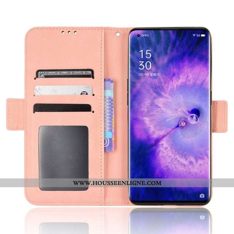 Housse Oppo Find X5 Classe Première Multi-Cartes