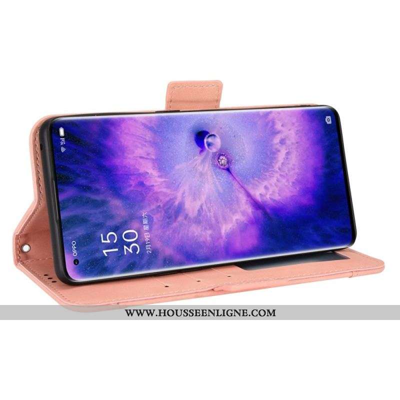 Housse Oppo Find X5 Classe Première Multi-Cartes