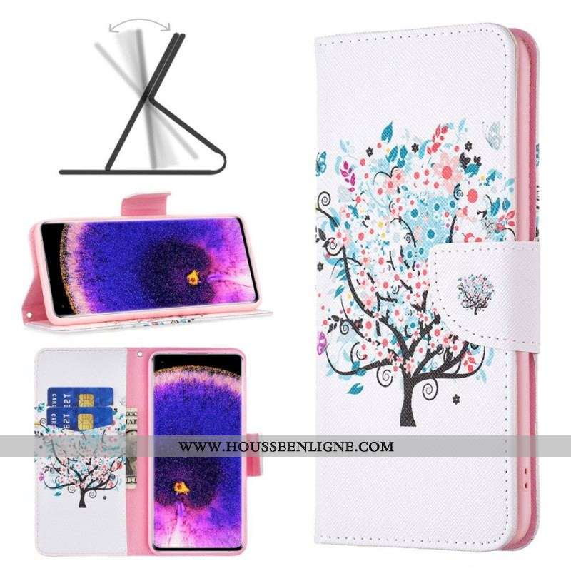 Housse Oppo Find X5 Flowered Tree