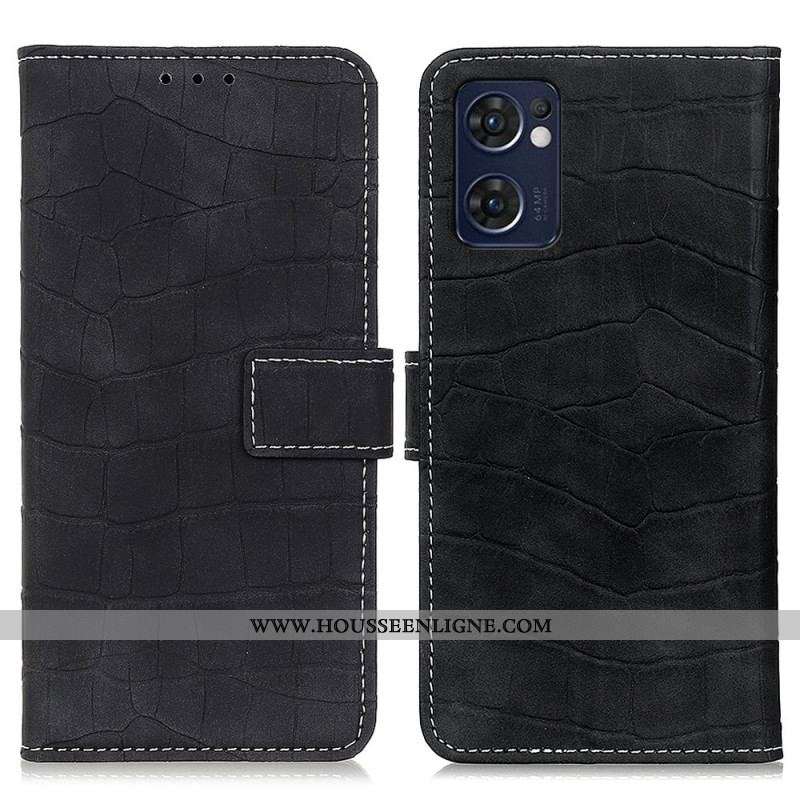 Housse Oppo Find X5 Lite Crocodile Power