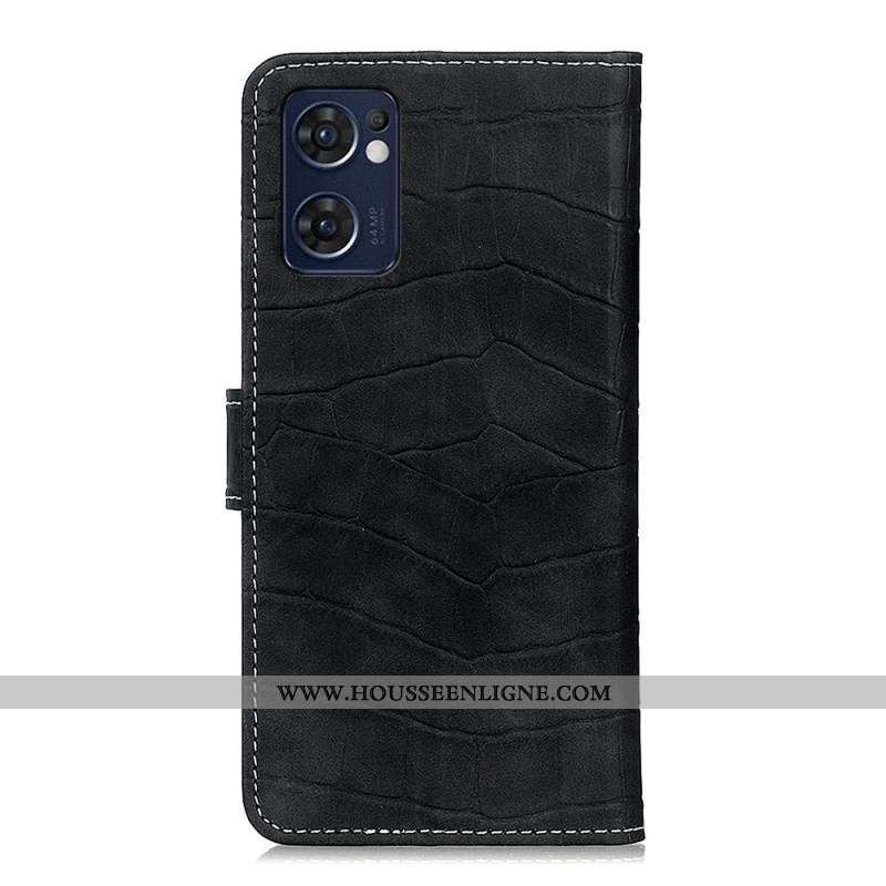 Housse Oppo Find X5 Lite Crocodile Power