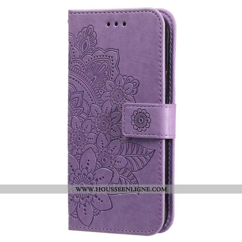Housse Oppo Find X5 Lite Mandala avec Lanière