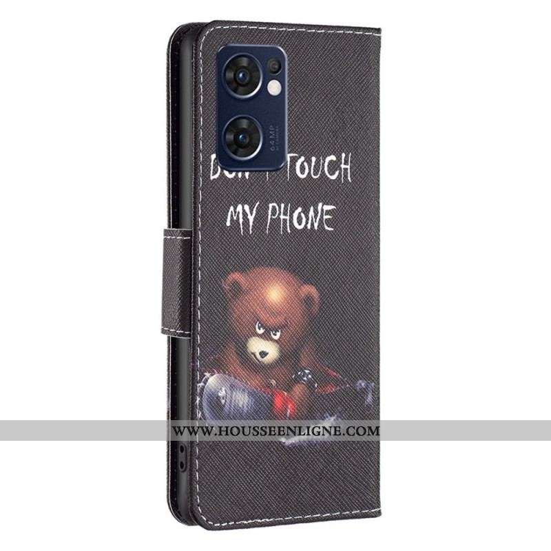 Housse Oppo Find X5 Lite Ours Dangereux