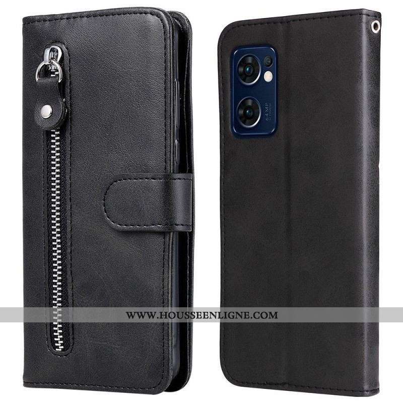 Housse Oppo Find X5 Lite Porte-monnaie