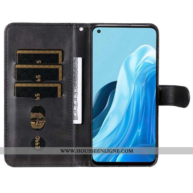 Housse Oppo Find X5 Lite Porte-monnaie