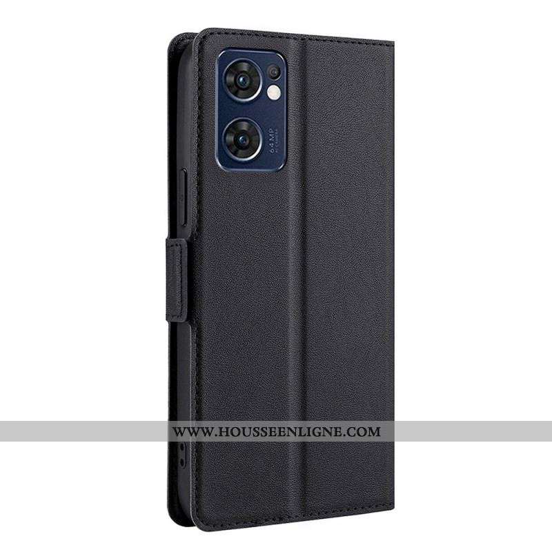 Housse Oppo Find X5 Lite Rabat Double Design