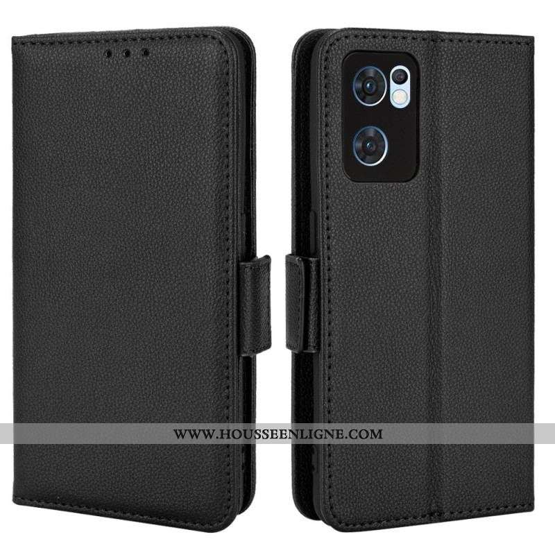 Housse Oppo Find X5 Lite Rabat Double New Colors