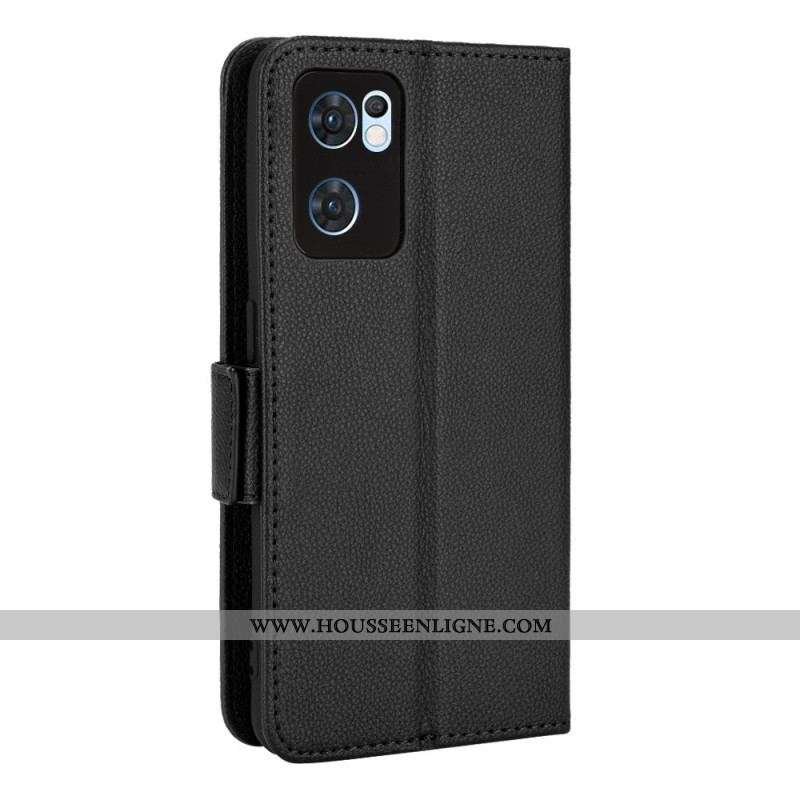 Housse Oppo Find X5 Lite Rabat Double New Colors