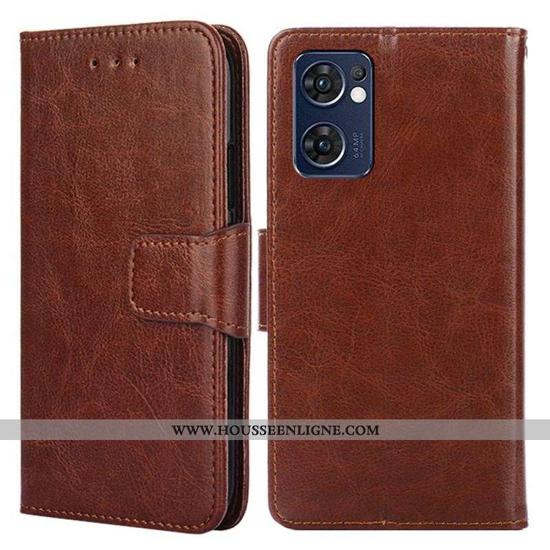 Housse Oppo Find X5 Lite Rabat Magnétique Coloré