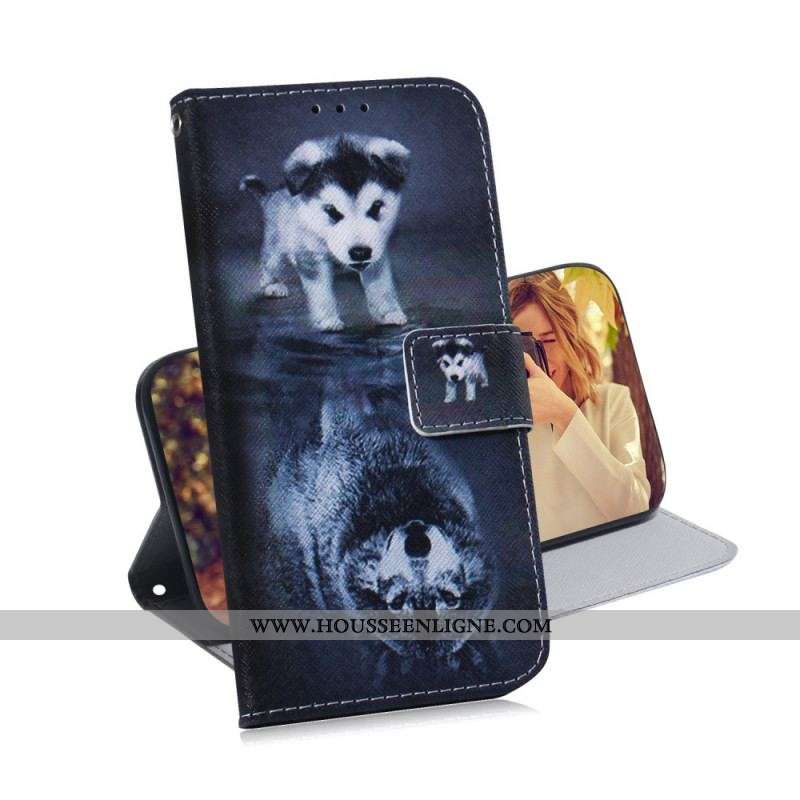 Housse Oppo Find X5 Lite Reflet de Chien