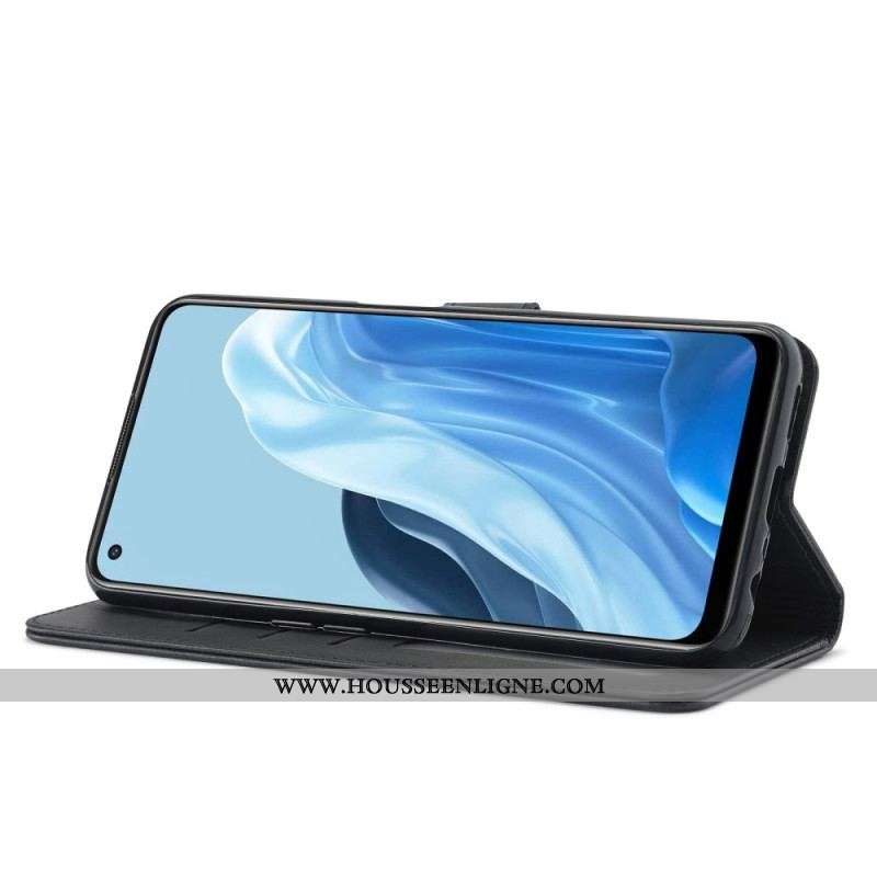 Housse Oppo Find X5 Lite Simili Cuir LC.IMEEKE