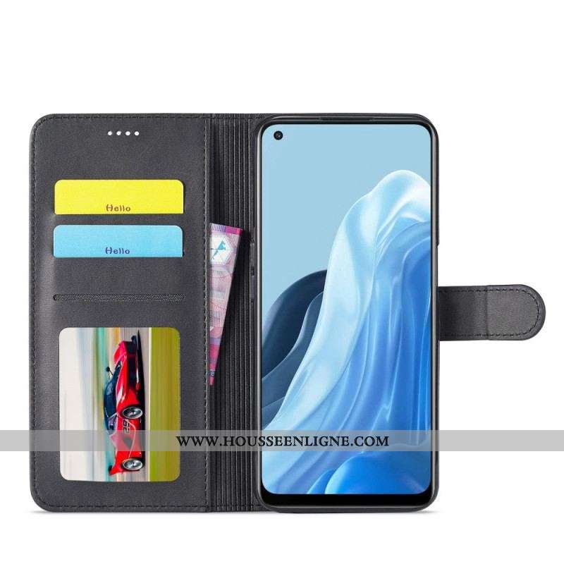 Housse Oppo Find X5 Lite Simili Cuir LC.IMEEKE