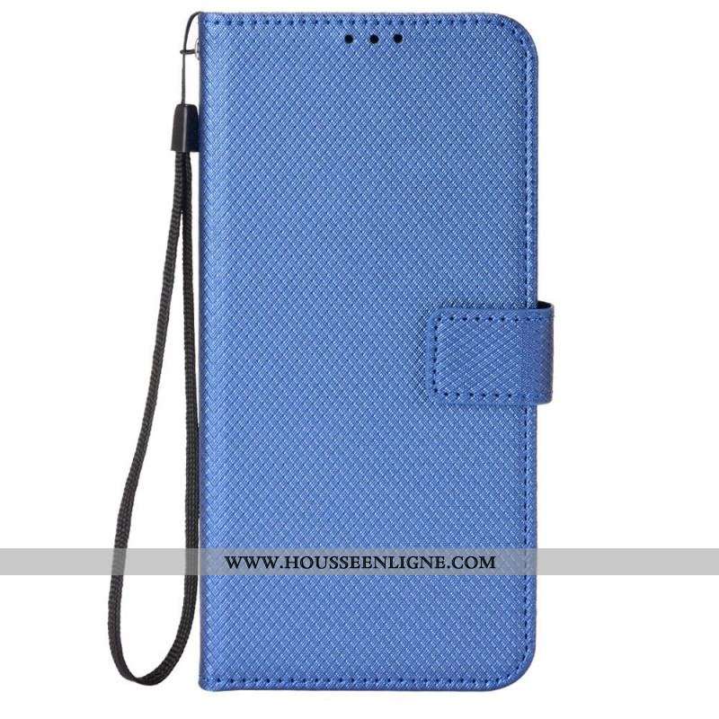 Housse Oppo Find X5 Lite Simili Cuir Stylé à Lanière