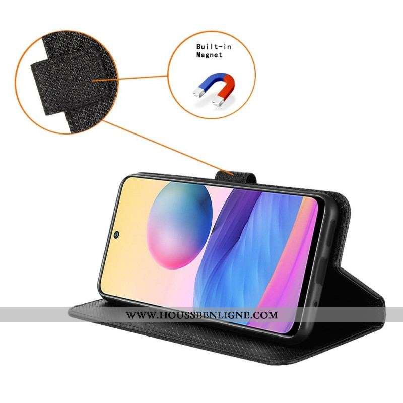 Housse Oppo Find X5 Lite Simili Cuir Stylé à Lanière
