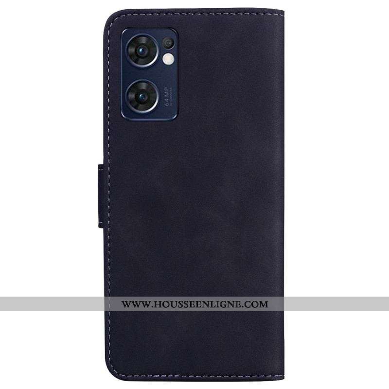 Housse Oppo Find X5 Lite Skin-Touch Papillon