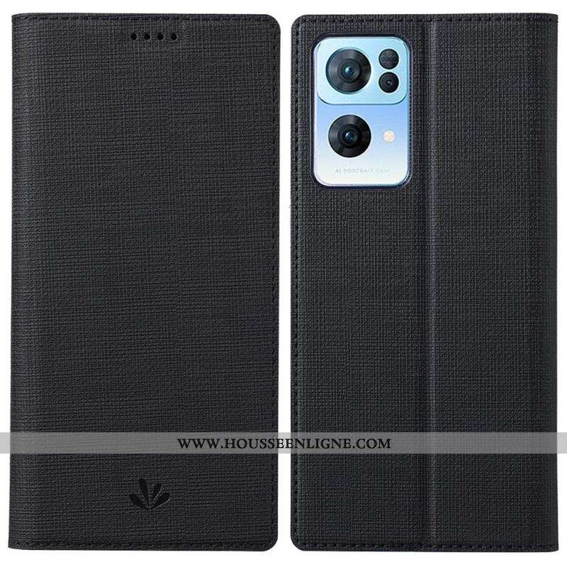 Housse Oppo Find X5 Lite Texture Tissu VILI