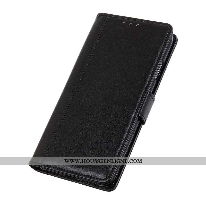 Housse Oppo Find X5 Lite Version Coloré Cuir Fendu