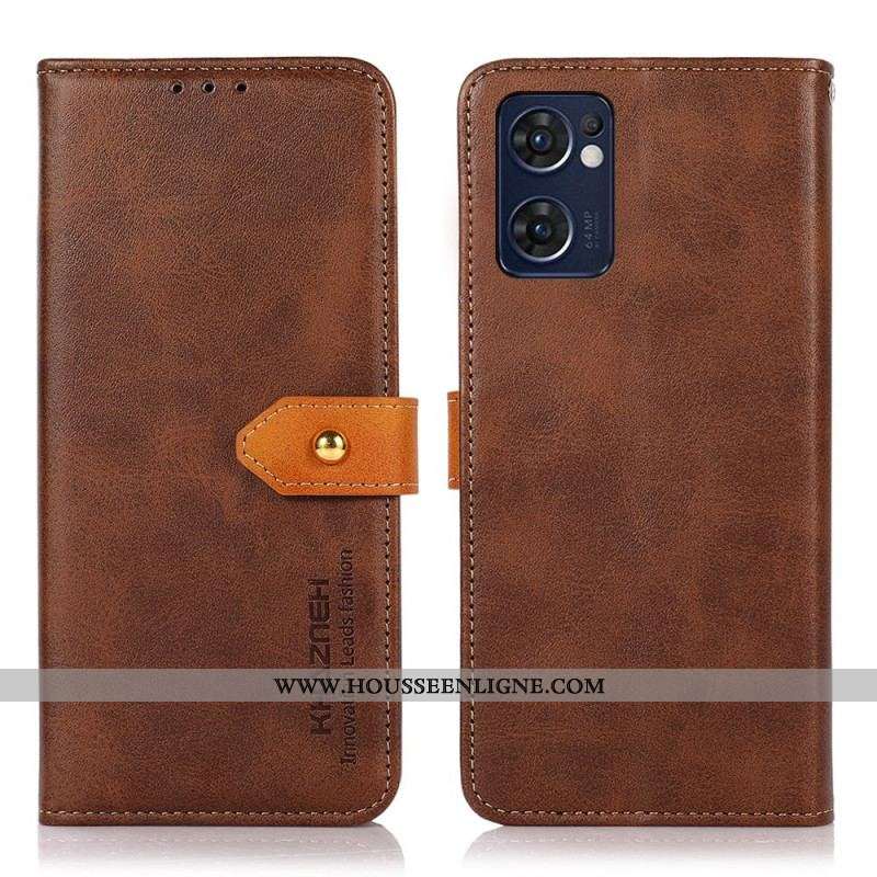 Housse Oppo Find X5 Lite avec Sangle KHAZNEH
