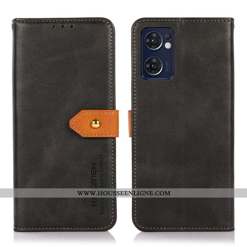 Housse Oppo Find X5 Lite avec Sangle KHAZNEH