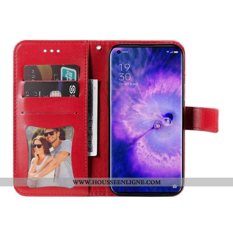 Housse Oppo Find X5 Mandala à Lanière