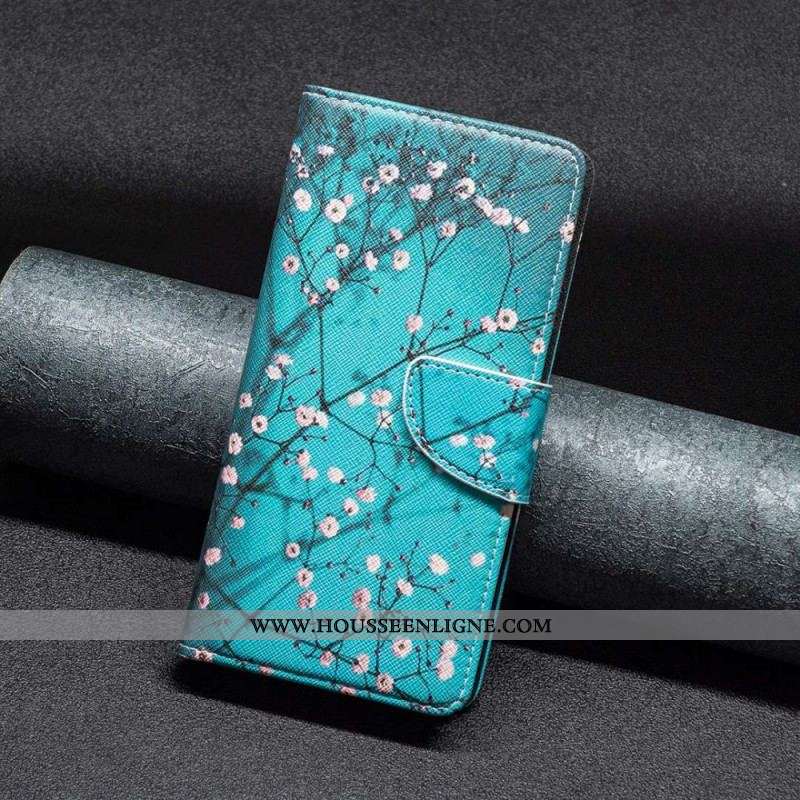 Housse Oppo Find X5 Pro Branches Fleuries