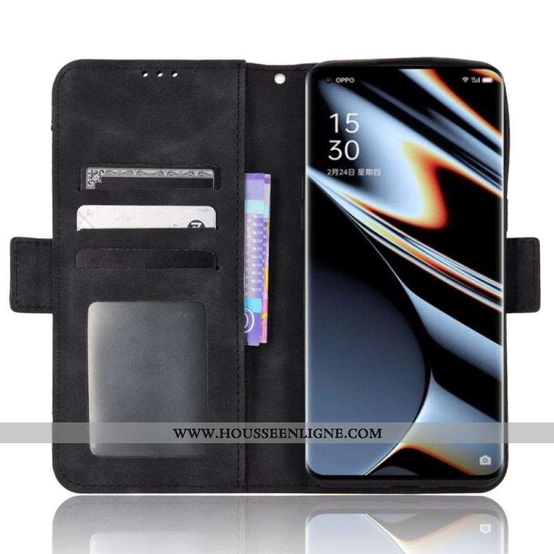 Housse Oppo Find X5 Pro Classe Première Multi-Cartes