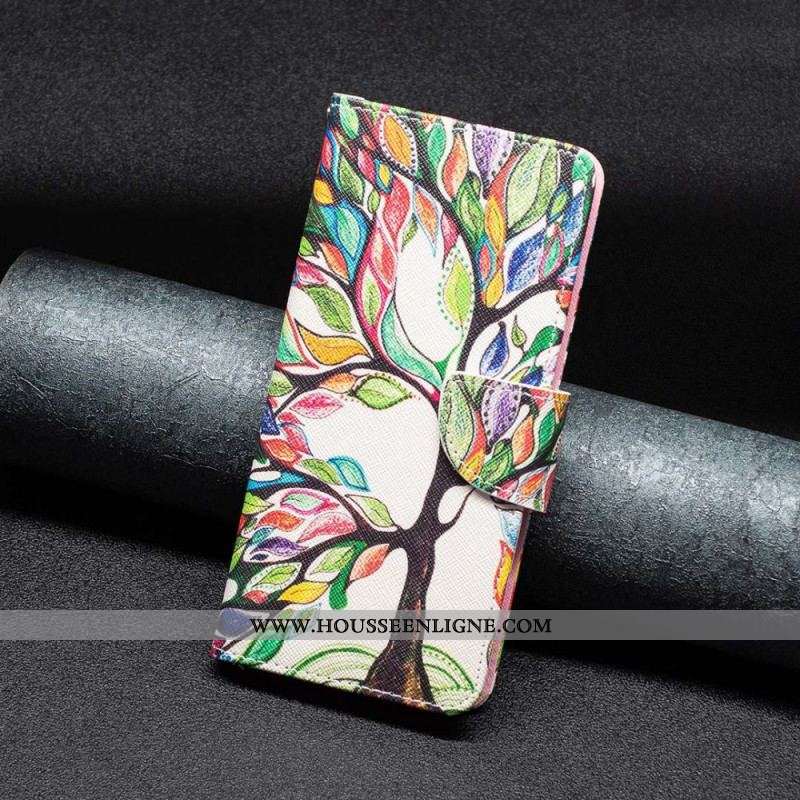 Housse Oppo Find X5 Pro Peinture Arbre