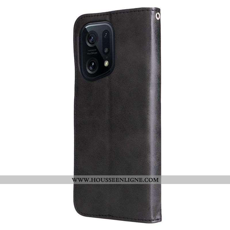 Housse Oppo Find X5 Pro Porte-monnaie