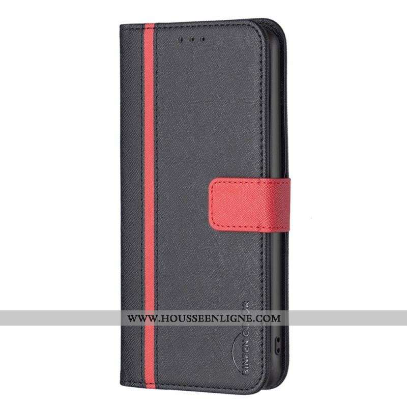 Housse Oppo Find X5 Pro Simili Cuir Tetxuré BINFEN COLOR