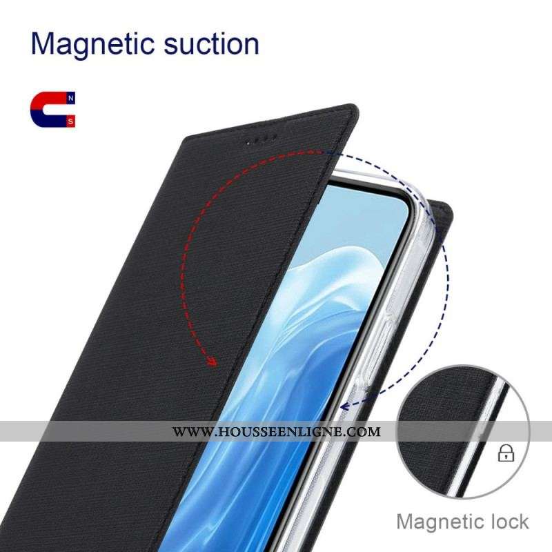 Housse Oppo Find X5 Pro Texture Tissu VILI