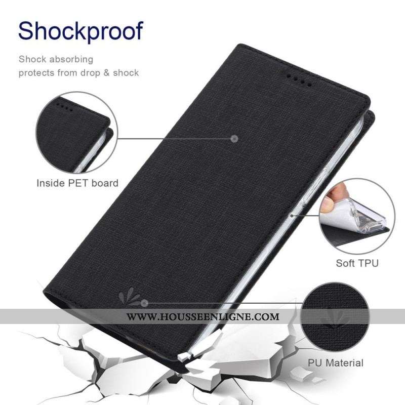 Housse Oppo Find X5 Pro Texture Tissu VILI
