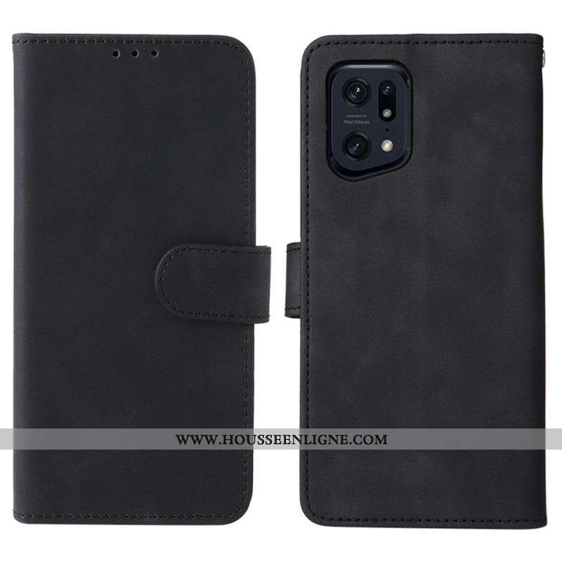 Housse Oppo Find X5 Pro Unie Vintage