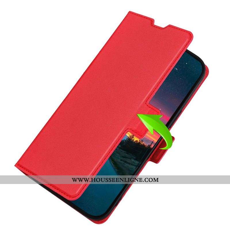 Housse Oppo Find X5 Rabat Double Design