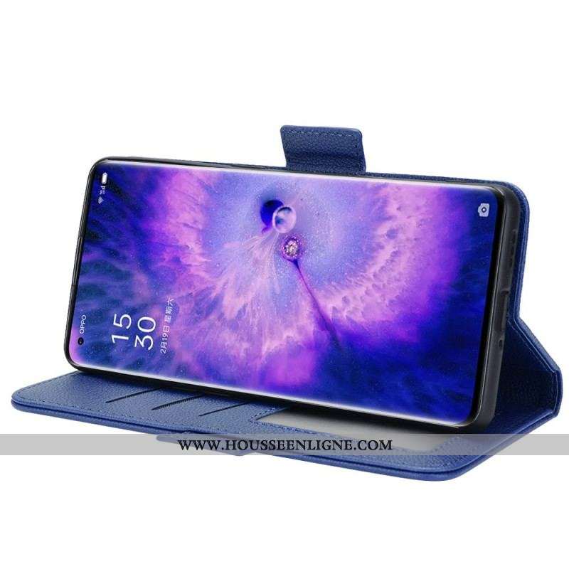 Housse Oppo Find X5 Rabat Double New Colors