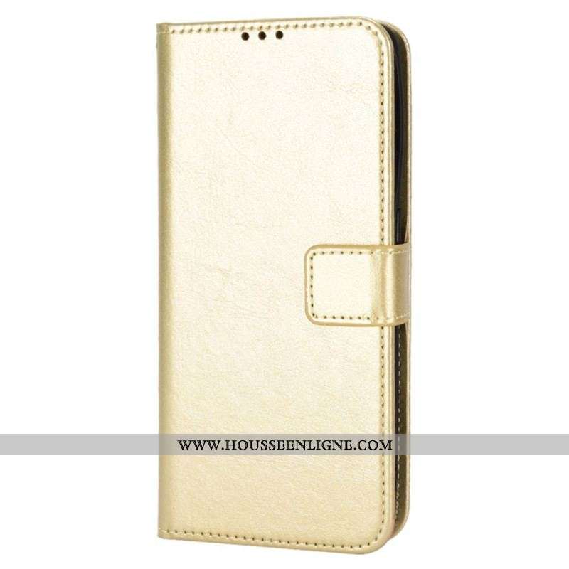 Housse Oppo Find X5 Simili Cuir Flashy