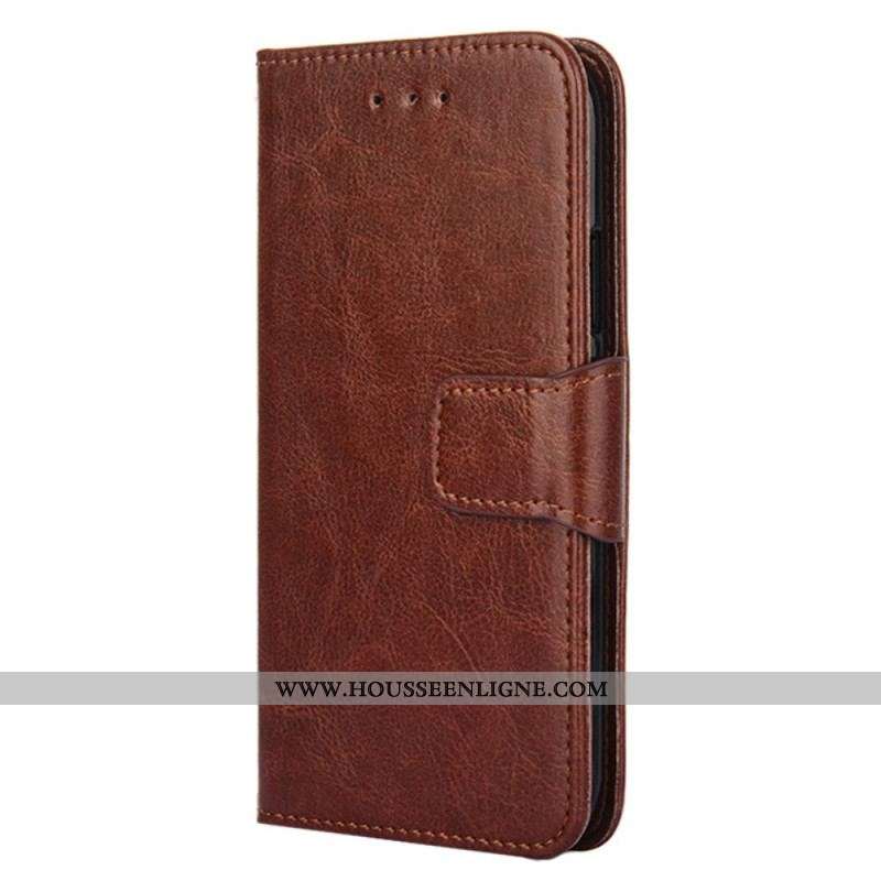 Housse Oppo Find X5 Simili Cuir Vintage