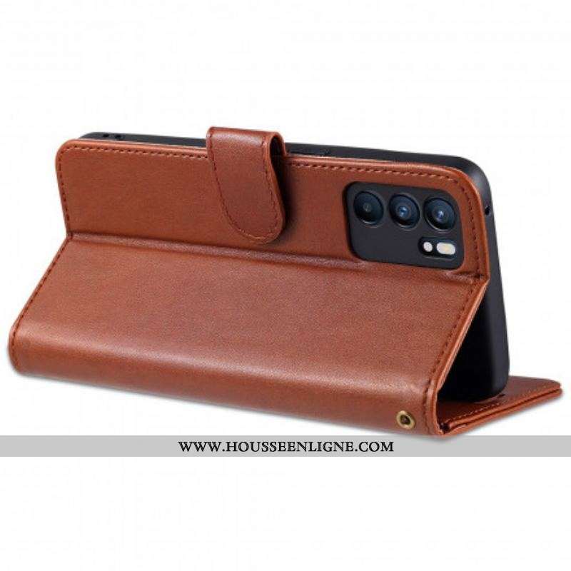 Housse Oppo Reno 6 5G AZNS Simili Cuir