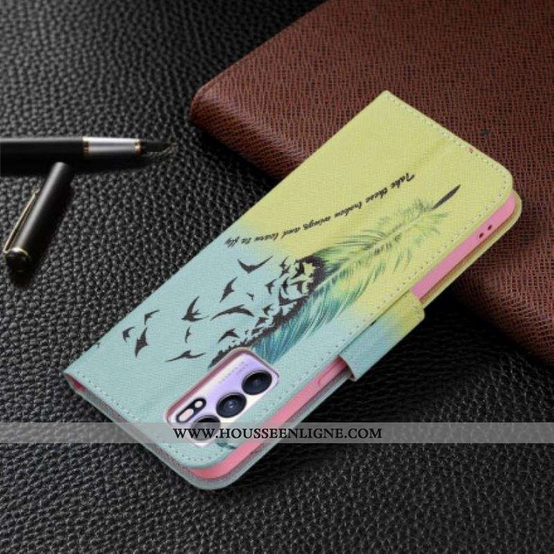 Housse Oppo Reno 6 5G Learn To Fly