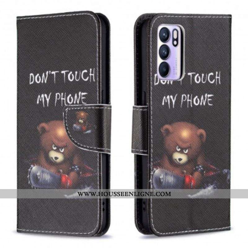 Housse Oppo Reno 6 5G Ours Dangereux