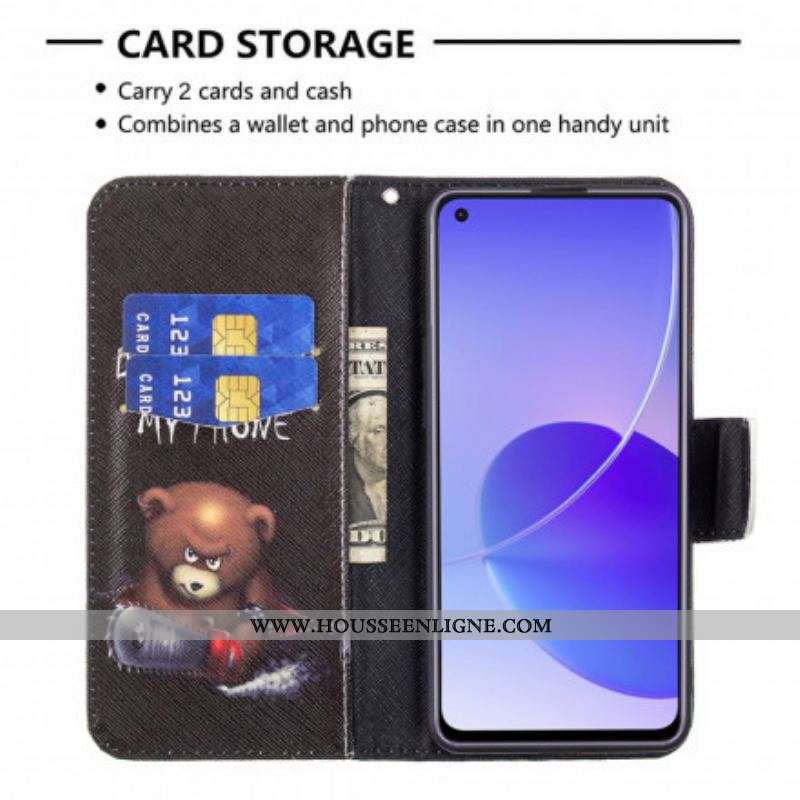 Housse Oppo Reno 6 5G Ours Dangereux