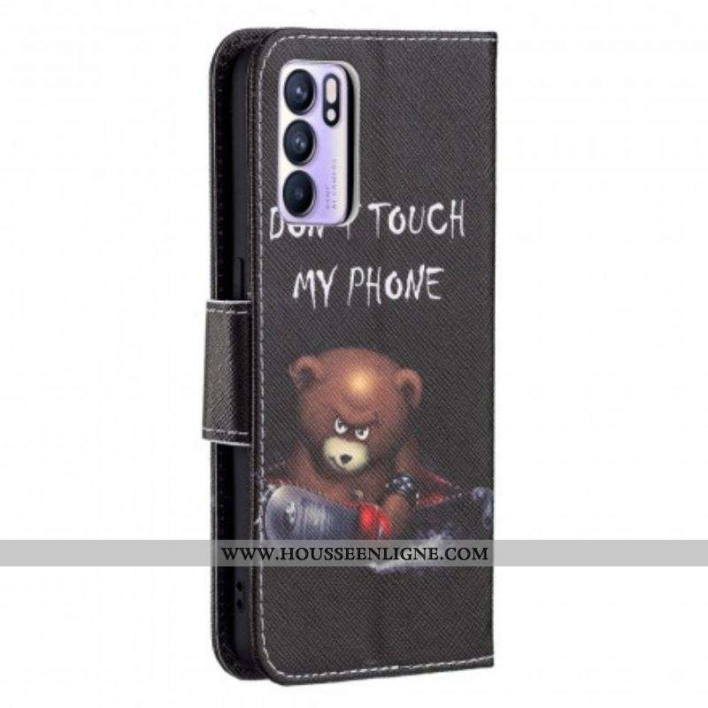Housse Oppo Reno 6 5G Ours Dangereux