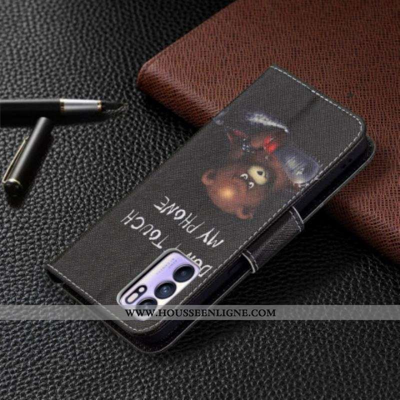 Housse Oppo Reno 6 5G Ours Dangereux